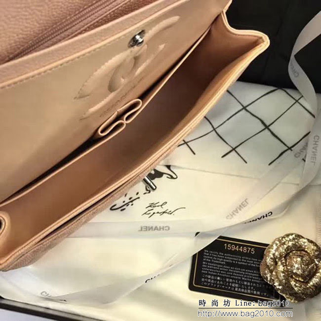 香奈兒CHANEL 升級版A1112全新經典小羊皮金銀鏈條單肩斜挎包 DSC1742